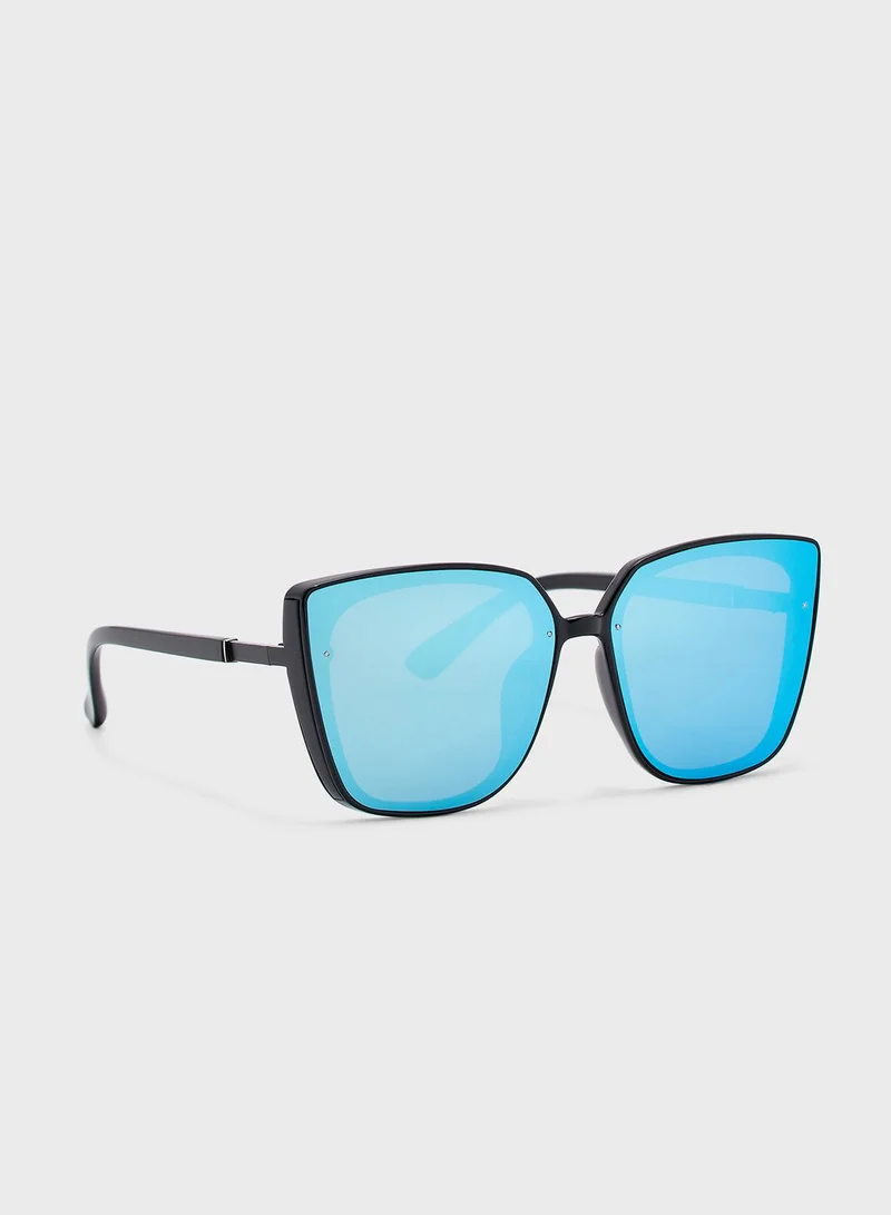Ginger Mirrored lens Polarized Sunglasses