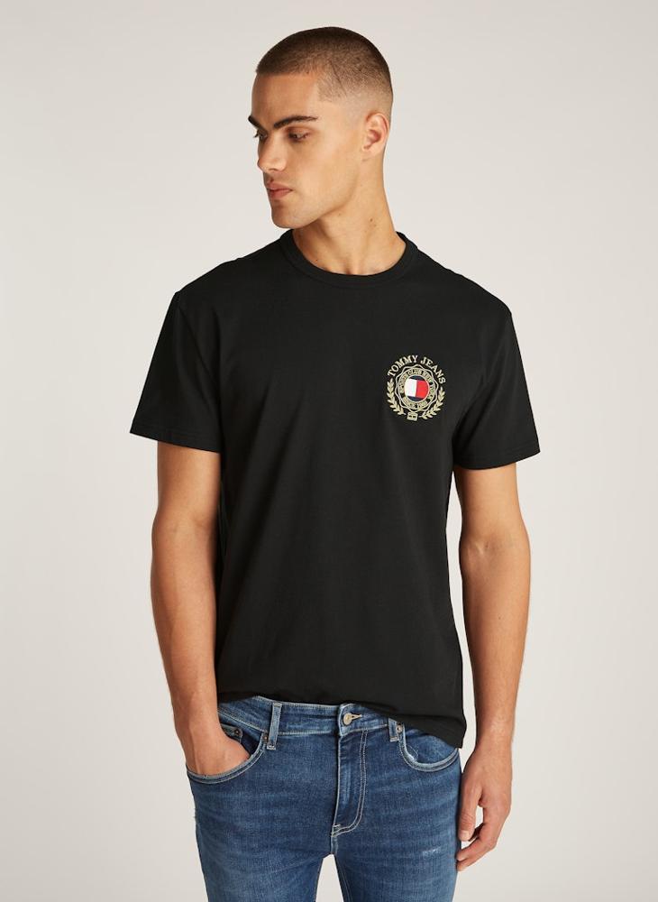 TOMMY JEANS Logo Crew Neck T-Shirt  - Image 1