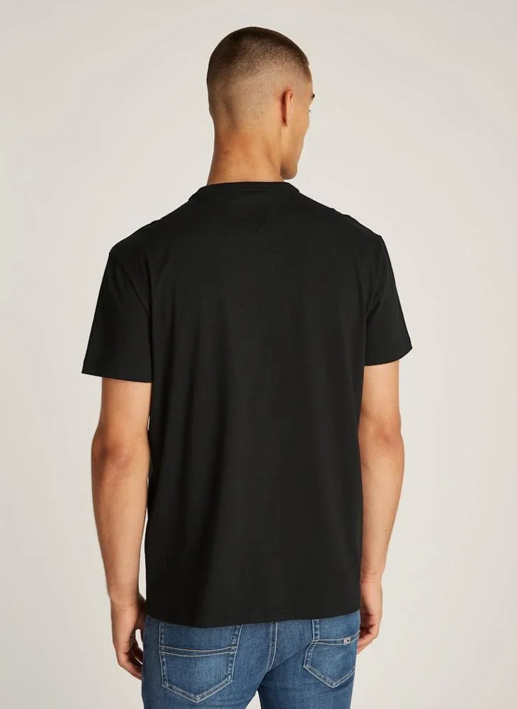 تومي جينز Logo Crew Neck T-Shirt