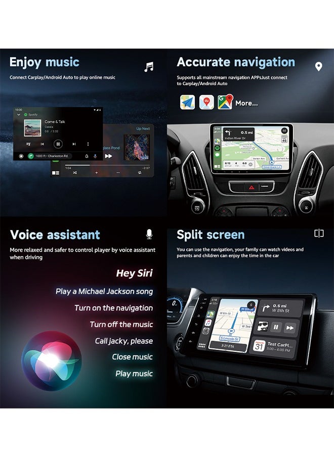 Generic - Apple carplay box car-machine interconnection Android auto two-in-one wired to wireless carplay converter, Apple carplay android auto 2-in-1 - Image 1