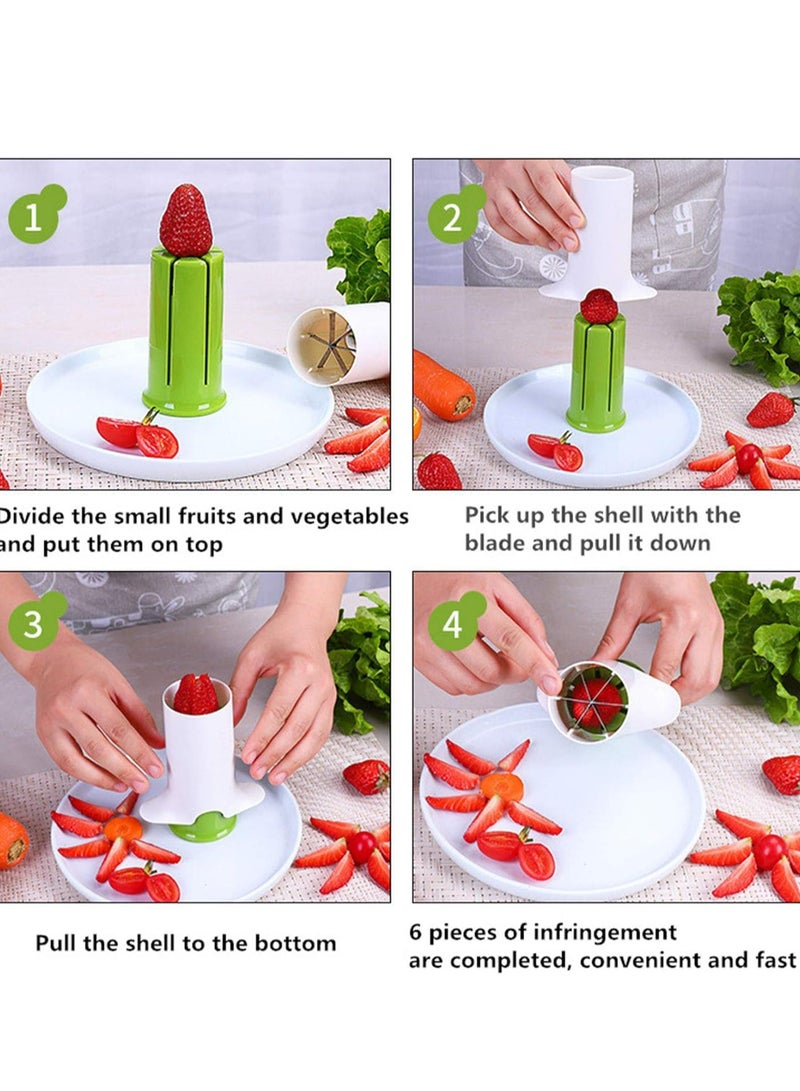 إسكدنيا قطاعة فواكه وخضروات متعددة الوظائف: خيار، عنب، عنب، جزر، قطاعة بطاطس، قطاعة بطاطس، قطاعة سلطة، قطاعة بيتزا - Image 4