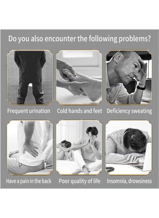 وينز تاون شاي جنسنغ خمسة كنوز، مواد خام طبيعية مثل التمر الأحمر، توت الذئب، التوت، الفصة، الجنسيغ، إلخ. 5غ * 20 * 2 قطعة - Image 5