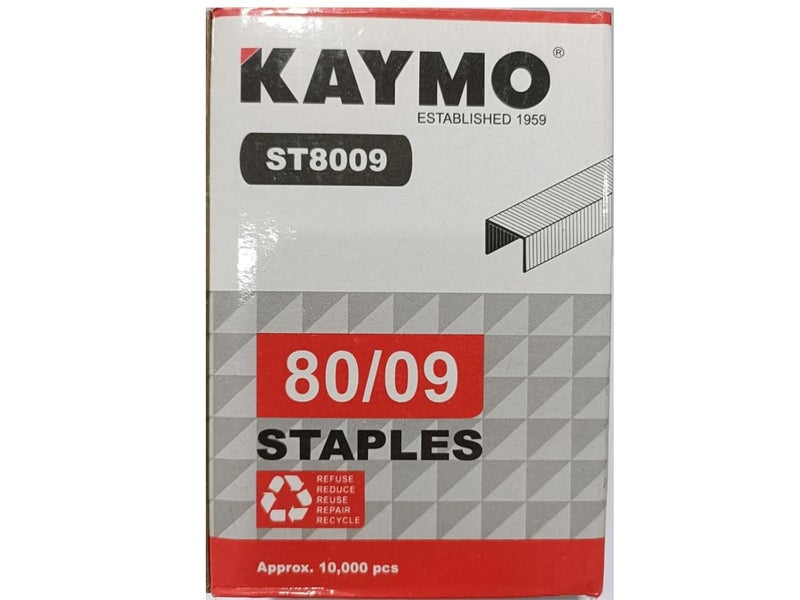 KAYMO NEO-80LC Pneumatic Stapler with 80 Series 8009 Heavy Duty Staple Pins (10000 Pieces) | 880g Lightweight | 60–90 PSI | 360° Top Air Exhaust | Metal Magazine Assembly | Extra Long Magazine Latch - Image 3