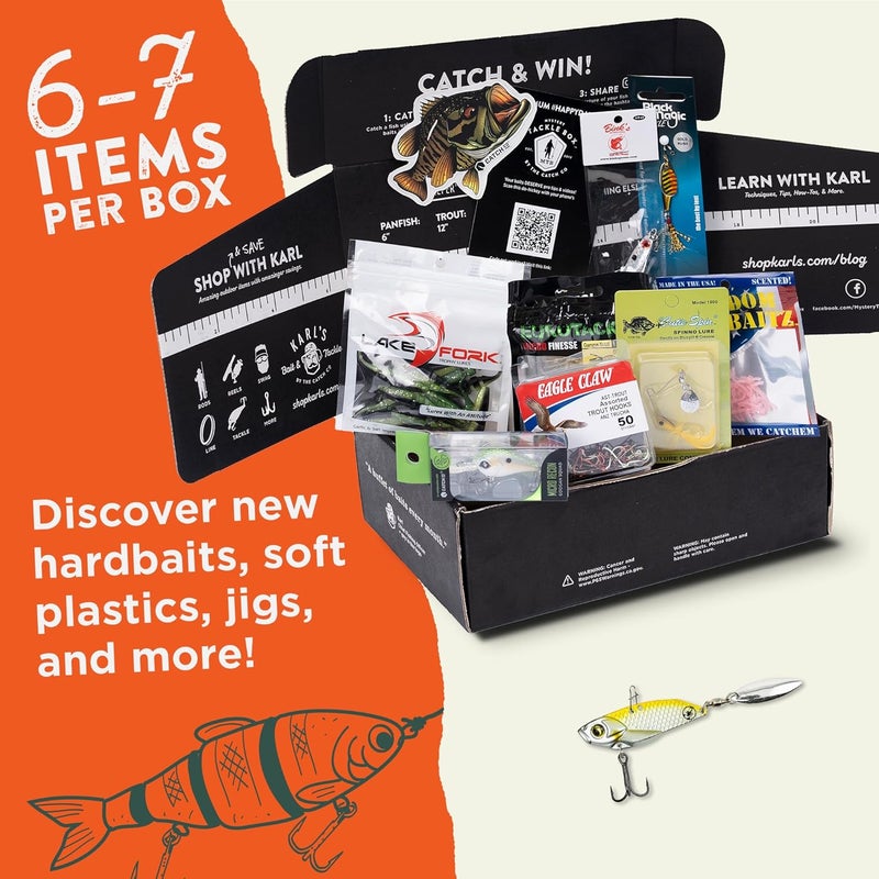 Catch Co Mystery Tackle Box Panfish & Trout Fishing Kit | Trout Fishing | Crappie | Bluegill | Perch | Sunfish | Panfish Fishing - Image 3