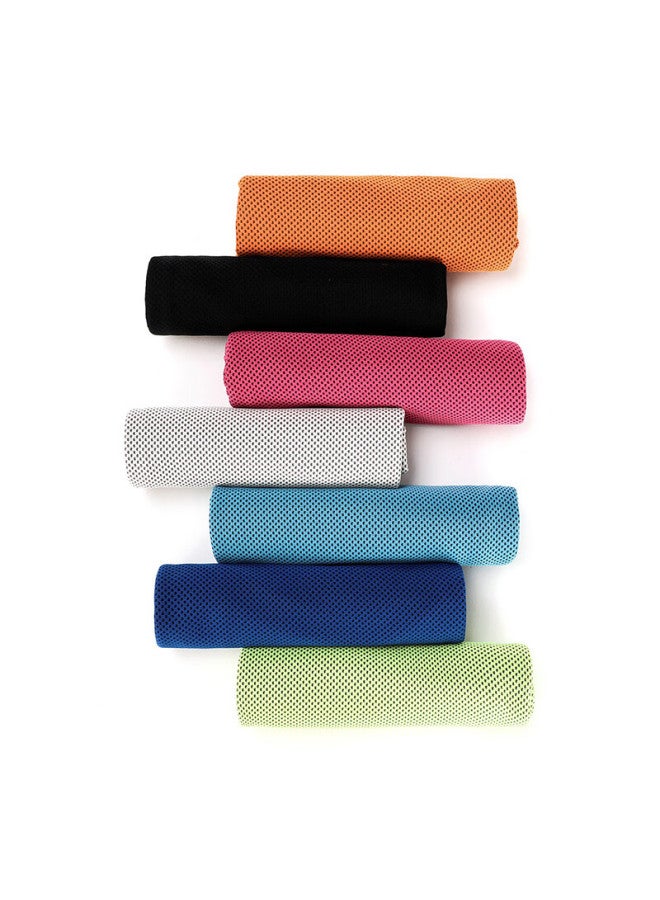 Swimming Fun Yonglebao Cooling Sports Towel, Quick-drying Fitness Cool Refreshing Sweat-absorbing Wiping Towel, Pvc Hiking Bag, Blue-green-gray 3-piece Set - Image 5