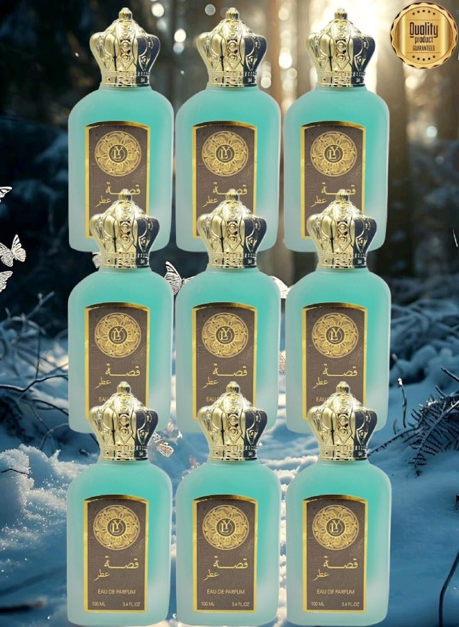 LY 9 Pieces Qissah Valley Perfume 100ml EDP - Image 1