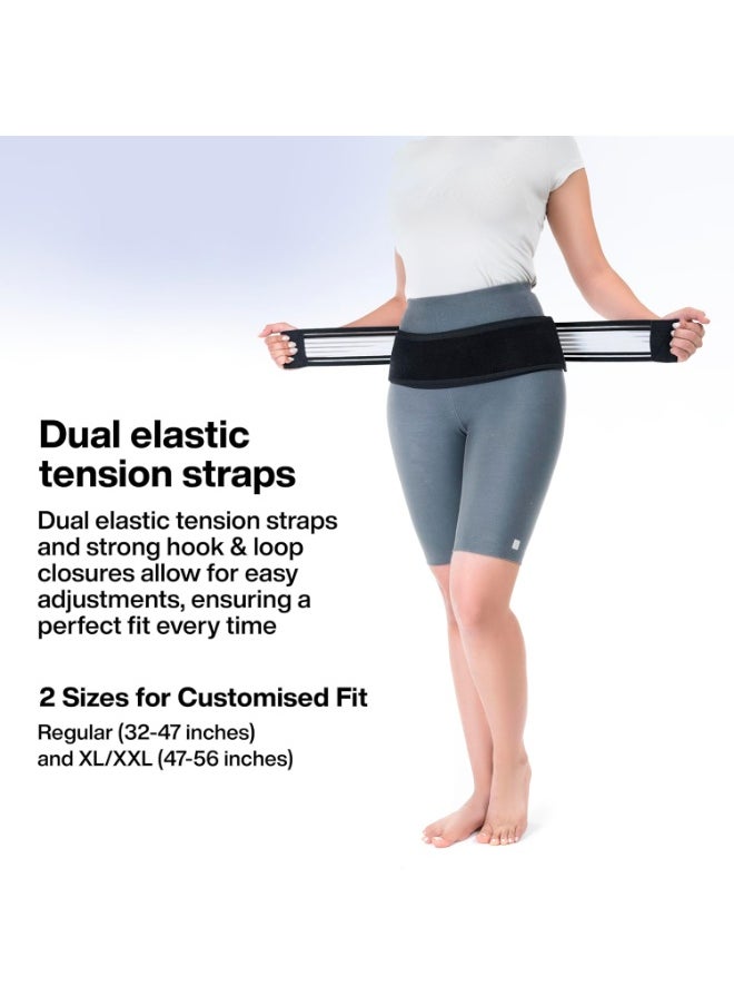 FOverA Sacroiliac SI Joint Hip Belt - Lower Back Support Brace for Men & Women - Pelvic Support Belt - Trochanter Belt - For Sciatica, Pelvis, Lumbar & Hip Pain Relief (XL/XXL)  - Image 5