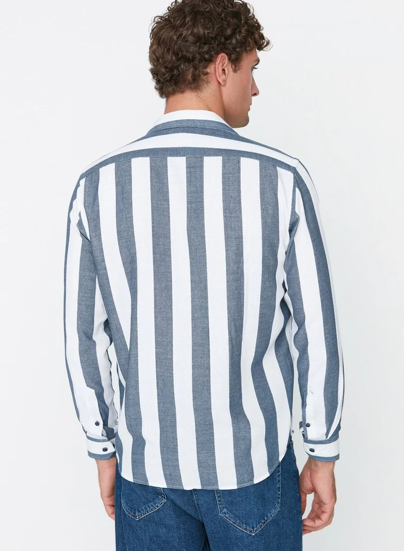 trendyol Striped Regular Fit Shirt