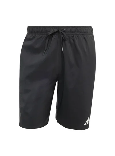 adidas ملابس سباحة 3S Bld Sh 8 بوصة سوداء للرجال XS