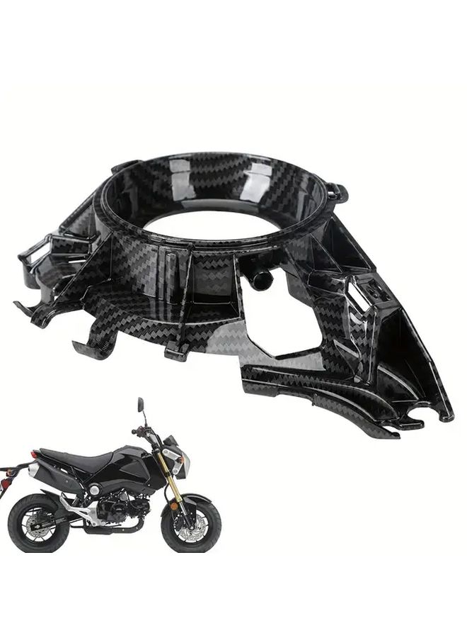 Carbon Fiber Pattern Motorcycle Fuel Tank Cover Fairing Kits for MSX125 GROM125 2016 2020 - Image 1