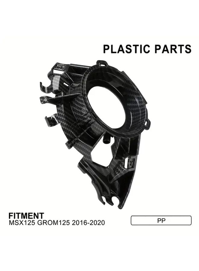 Carbon Fiber Pattern Motorcycle Fuel Tank Cover Fairing Kits for MSX125 GROM125 2016 2020 - Image 3
