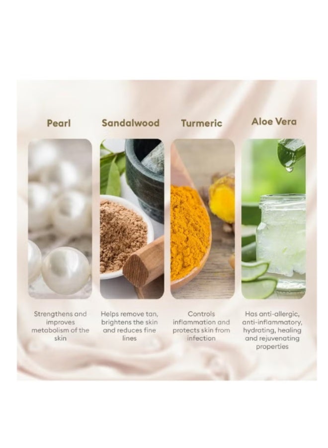 فى ال سي سي طقم فيل كلينك الطبيعي للوجه باللؤلؤ – للاستخدام الفردي لتفتيح وتغذية البشرة - Image 1