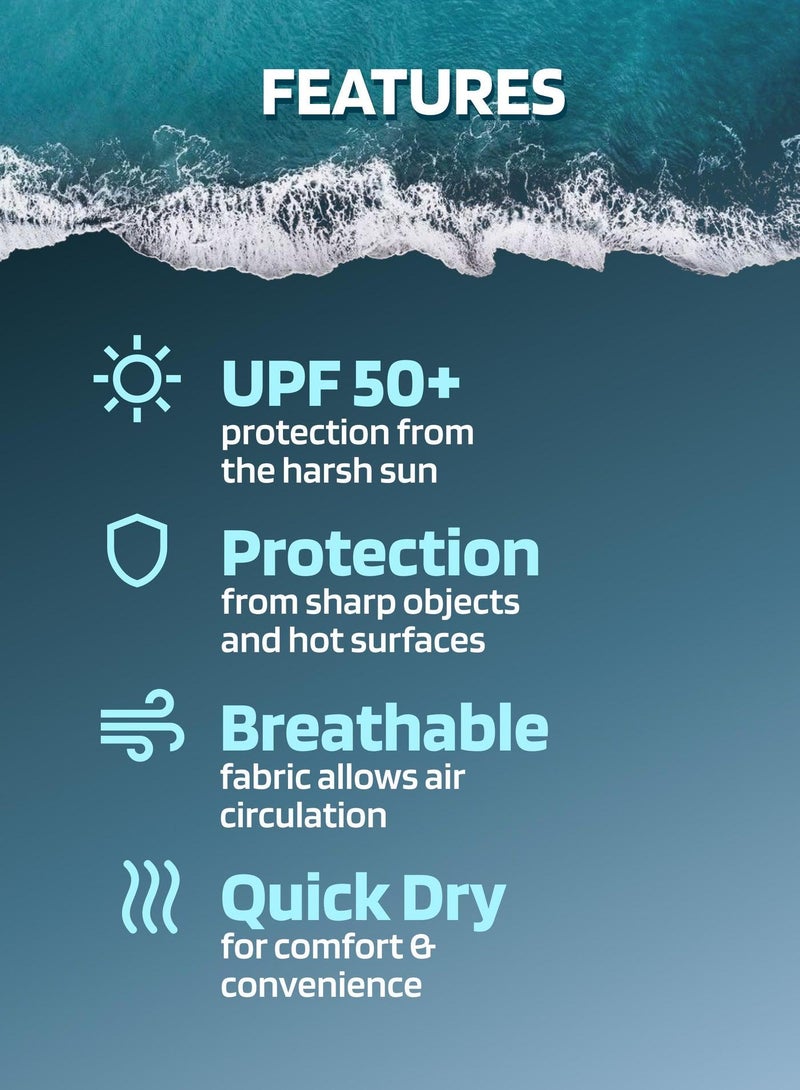 Quick-Dry Slip-Resistant Water Shoes for Adults – Lightweight Breathable Mesh with UPF 50+ Sun Protection for Beach Pool Travel - Image 5