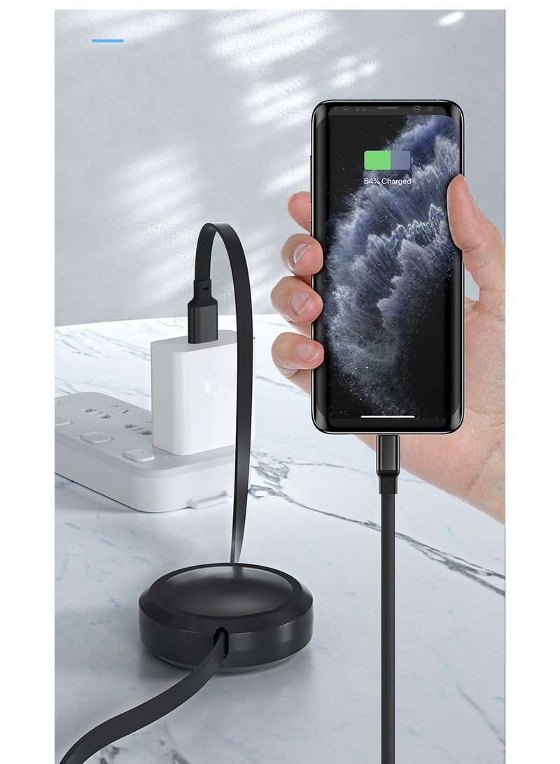 Three in one extendable one to three data cable, mobile fast charging cable - Image 2