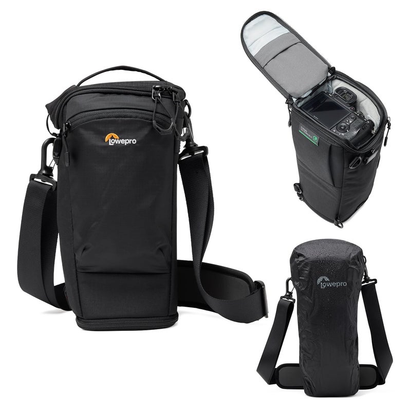 Lowepro ProTactic TLZ 75 Slim AW III Toploader Camera Bag Camera Case for DSLR Mirrorless Vol 45L Dim 1457x413x55in for Cameras wLens attached Modular Shoulder Bag for PhotographerVideo - Image 2