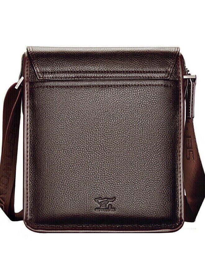 Septwolves Shoulder Crossbody Bag For Men, Genuine Top-grain Leather, Flip-top Magnetic Clasp, Portable Messenger Bag, Birthday Gift For Dad Or Boyfriend - Image 4