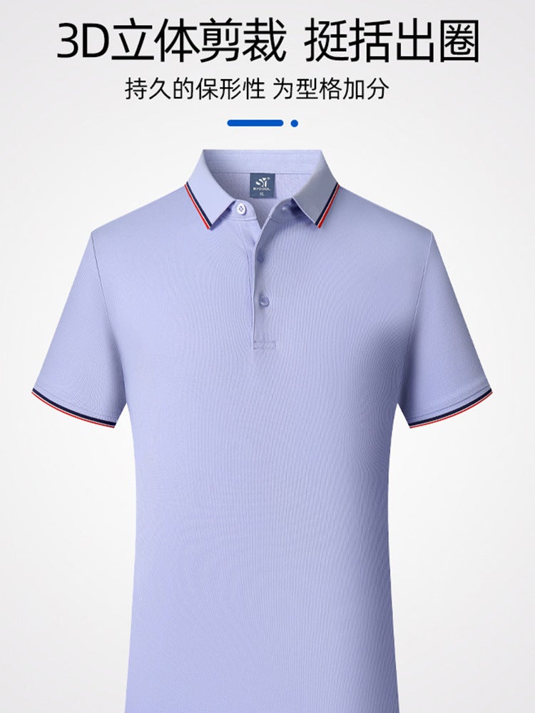 40-Count Sorona Pique Polo Shirts Custom Thick Advertising Cultural Shirts Short-Sleeve Workwear T-Shirts With Printing - Image 5