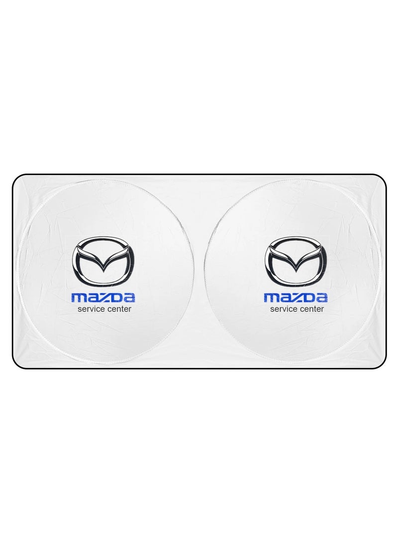 Mazda Combo 2-Piece Mazda Seat Cover & Mazda Car Sunshade Ultimate Protection for Your Vehicle - Image 3