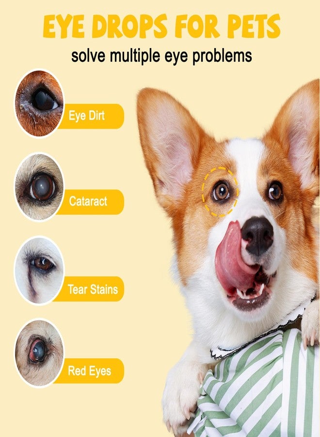 Agthyuve Dog Eye Drops, All Natural Cataract Drops For Dogs-Relieving Eye Itching Irritation & Dry, Dog Eye Infection Treatment & Removing Eye Stains Improving Clarity, Safe for All Animals (2 X 20 mL) - Image 2