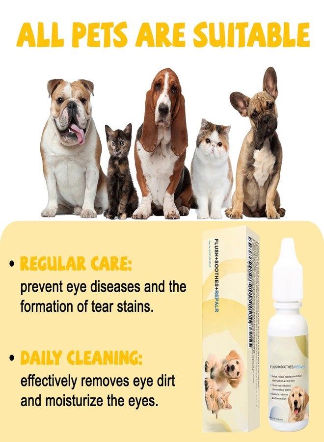 Agthyuve Dog Eye Drops, All Natural Cataract Drops For Dogs-Relieving Eye Itching Irritation & Dry, Dog Eye Infection Treatment & Removing Eye Stains Improving Clarity, Safe for All Animals (2 X 20 mL) - Image 3