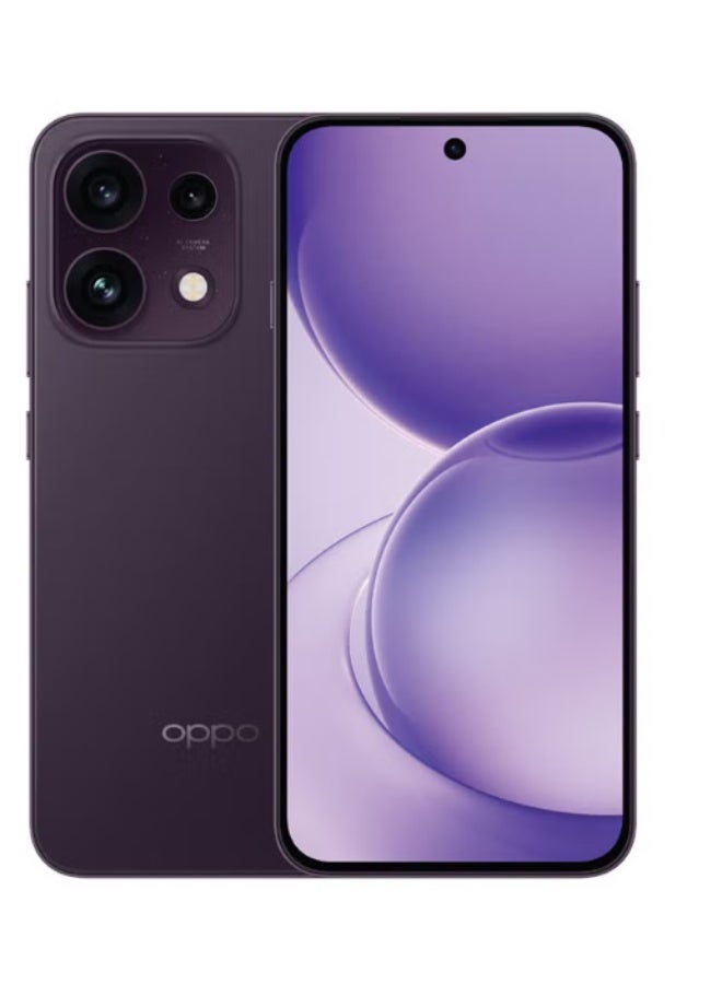 OPPO Reno 16F AI Phone Dual SIM 5G Twilight Violet 8GB RAM 256GB - Middle East Version - Image 1