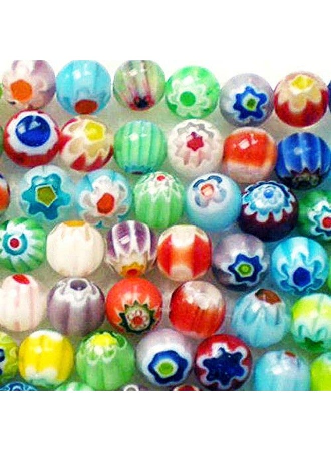 بيدنج ستيشن Bsi 16 حبلا من الخرز الزجاجي لزهرة ميلفيوري ~ (65 قطعة مستديرة 6 مم) - Image 2