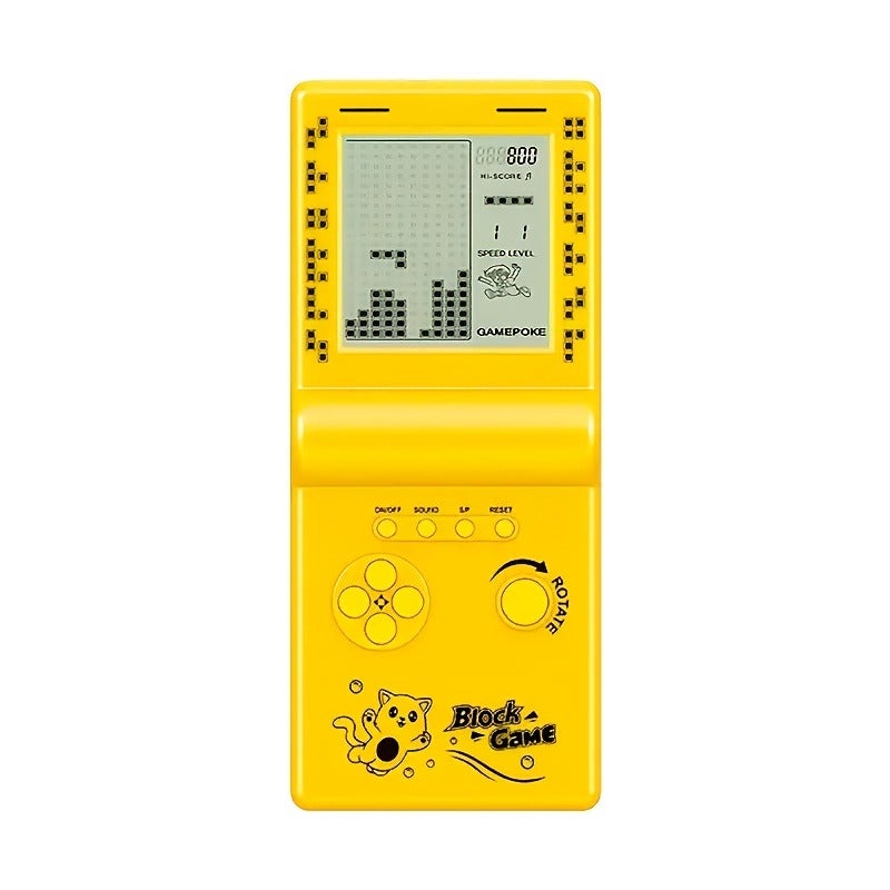 Shun Fei Portable Game Console - Blue, Yellow, White Options, Perfect Gift for Couples (Battery Not Included) - Image 4