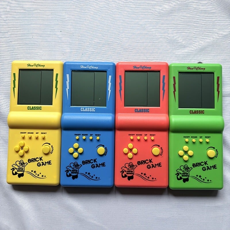Shun Fei Portable Game Console - Blue, Yellow, White Options, Perfect Gift for Couples (Battery Not Included) - Image 2