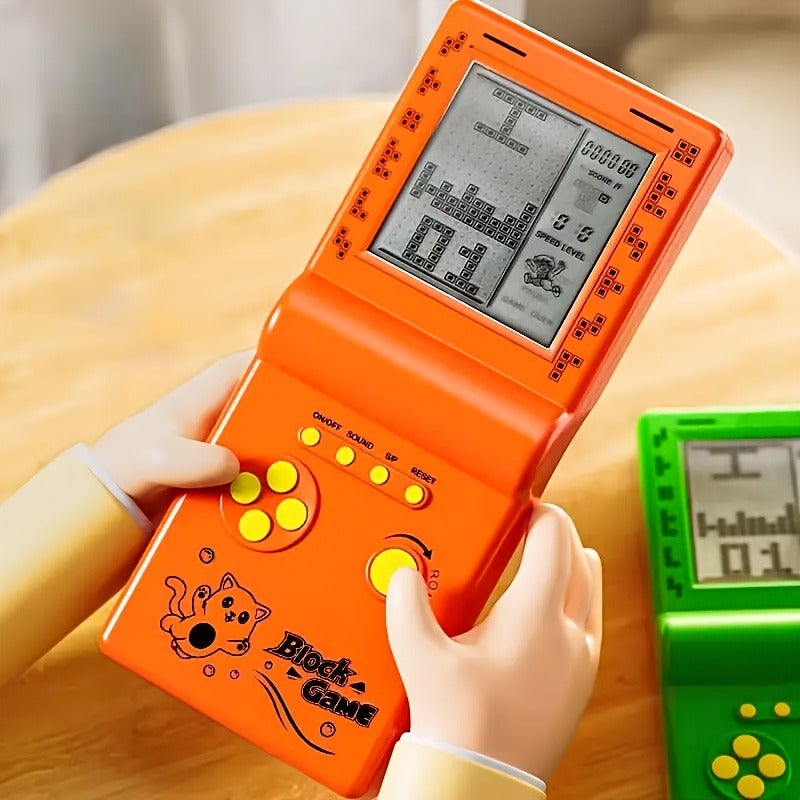 Shun Fei Portable Game Console - Blue, Yellow, White Options, Perfect Gift for Couples (Battery Not Included) - Image 5
