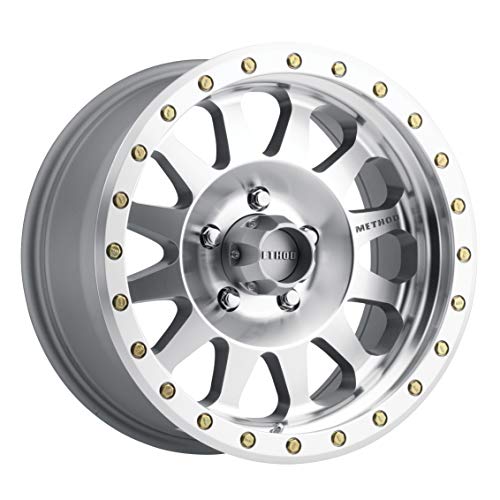 Method Race Wheels 304 Double Standard Machined/Clear Coat 17x8.5" 5x5.5", 0mm offset 4.75" Backspace, MR30478555300 - Image 1