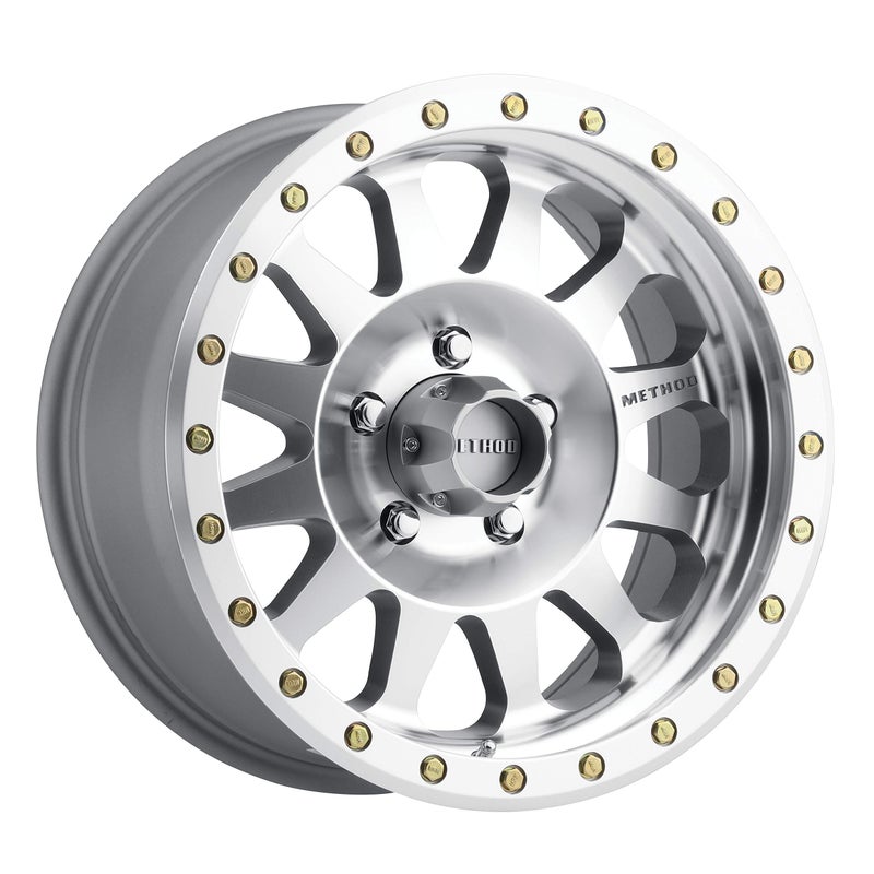 Method Race Wheels 304 Double Standard Machined/Clear Coat 17x8.5" 5x5.5", 0mm offset 4.75" Backspace, MR30478555300 - Image 4