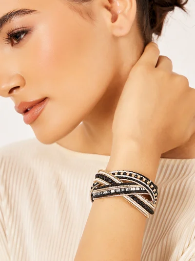 ستايلي أساور ستيلى مزينة بالخرز