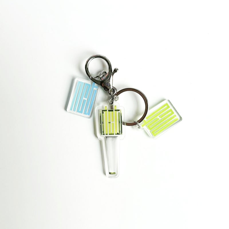 bp pink ink straykids iu twice AE itzy same three-piece keychain key pendant peripheral nt  2