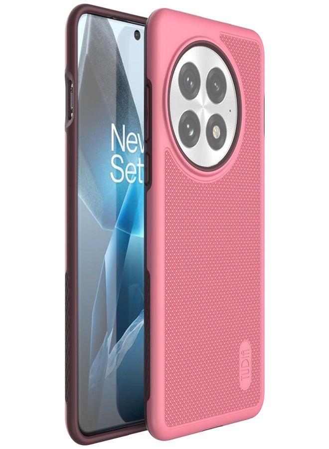 TUDIA MergeGrip for OnePlus 13 Case 5G (2025) - [Military Grade Drop Tested] Dual Layer Shockproof Slim Heavy Duty Tough Cover Phone Cases - Smokey Pink - Image 1