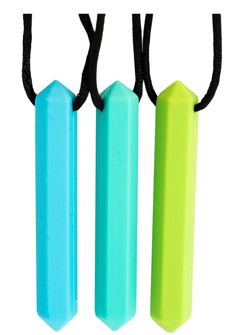 Gonice Best for Kids or Adults Who Like to Bite or Have Autism - Silicone Chew Pendant - Chewable Pendant for Boys and Girls  - Image 1