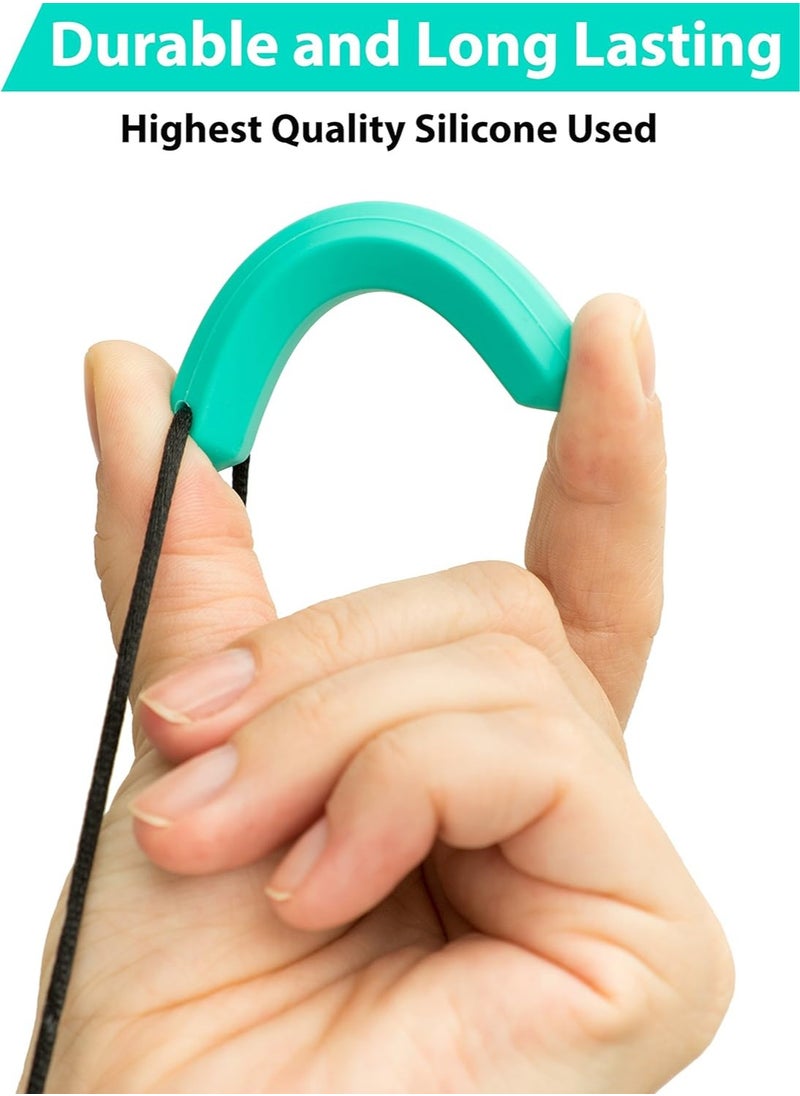 Gonice Best for Kids or Adults Who Like to Bite or Have Autism - Silicone Chew Pendant - Chewable Pendant for Boys and Girls  - Image 5