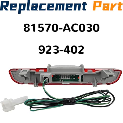 Dimeani fit for Third Brake Light Toyota Avalon, 3rd Brake Light Assembly 2005 2006 2007 2008 2009 2010 2011 2012 High Mount Stop Light Stop Light Lamp ‎81570-AC030 923-402 High Mount Brake Light - Image 4