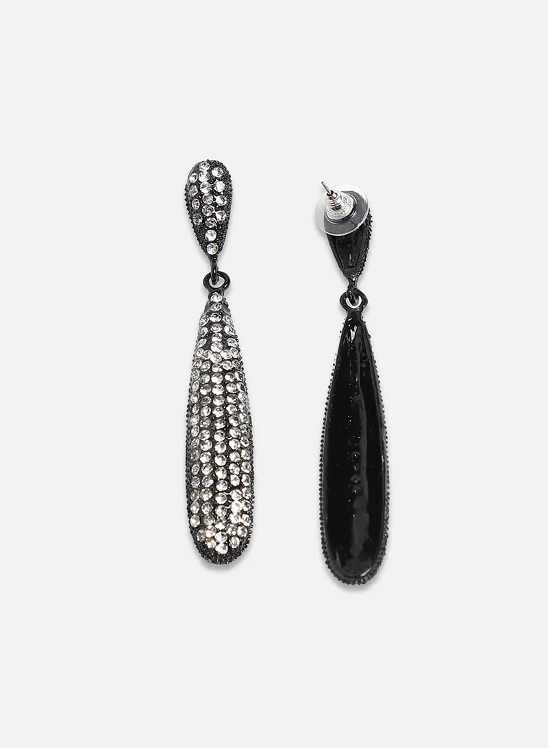 Sohi  Bling Almond Artificial Drop Earring Jewellery for Women | Best Price UAE