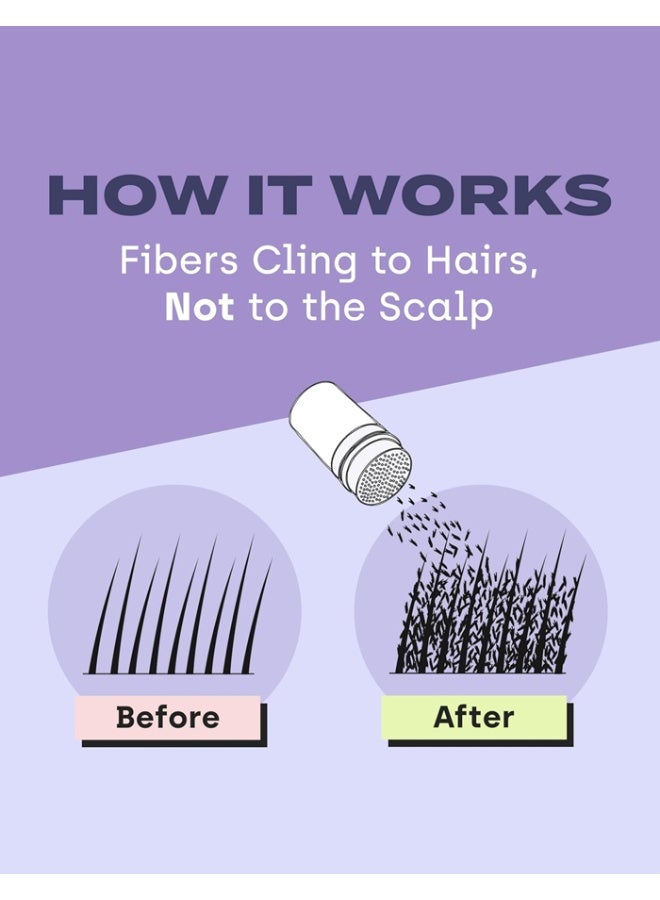 Toppik Hair Building Fibers with Premium Keratin Fibers Conceals Hair Thinning and Hair Loss for Fuller Looking Hair that Gives Completely Natural Look For Men and Women, Medium Brown, 12 grams - Image 4