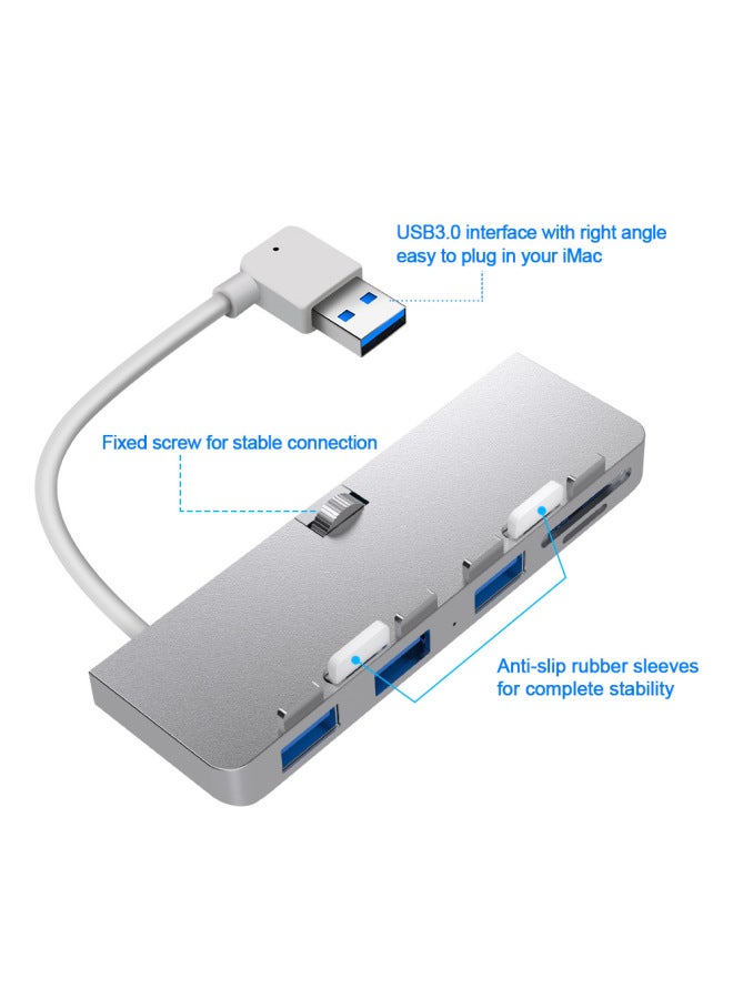 Rocketek For Imac Apple All-in-one Docking Station Usb 3.0 Splitter Hub Hub Sd/tf - Image 1