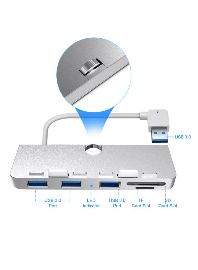 Rocketek For Imac Apple All-in-one Docking Station Usb 3.0 Splitter Hub Hub Sd/tf - Image 3