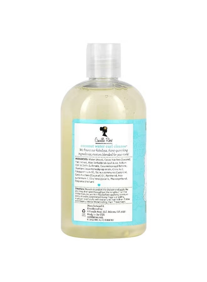 Camille Rose, Coconut Water Curl Cleanse, Hydrating Shampoo, 12 oz (354 ml) - Image 2