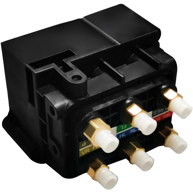 chsuatuo 2123200358 Air Suspension Valve Block, Air Supply Distribution Compatible with Mercedes Benz w164 GL320 GL350 GL450 GLE350 GLE400 S350 S400 S550 S600 S63 S65 AMG - Image 1