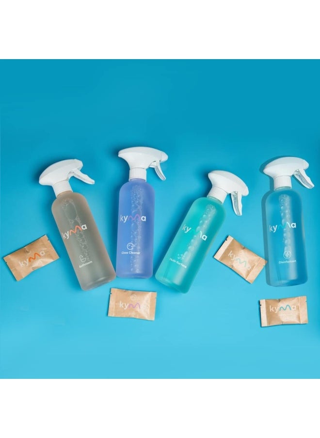 Kyma Fab Four 500ML of each Cleaning Product