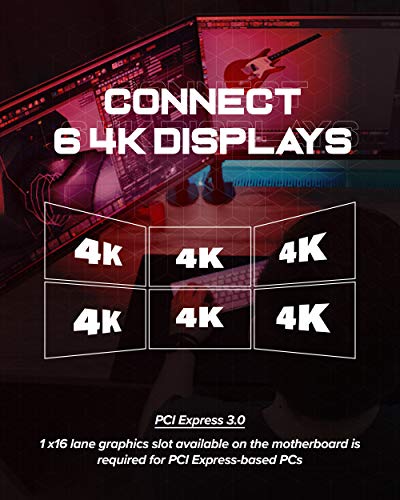 VisionTek Radeon HD 7750 2GB GDDR5 – 4K Resolution Support Graphics Card – Support up to 6 Monitors with Mini DisplayPort Outputs – AMD Eyefinity 2.0 – Suitable Graphics Card for Gaming PC - Image 2