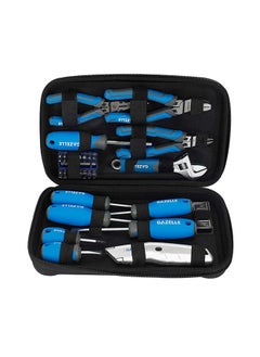 Gazelle 56-Piece Mechanical Tool Set With Zipper Pouch, Plier, Wrench, Magnetic Bit Holder, Scredrivers And Bits, Extention Bar, Utility Knife And Blades  - Image 3