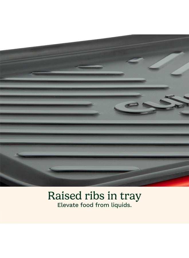 Cuisinart CPK-200 Grilling Prep and Serve Trays, Black and Red Large 17 x 10. 5 - Image 4