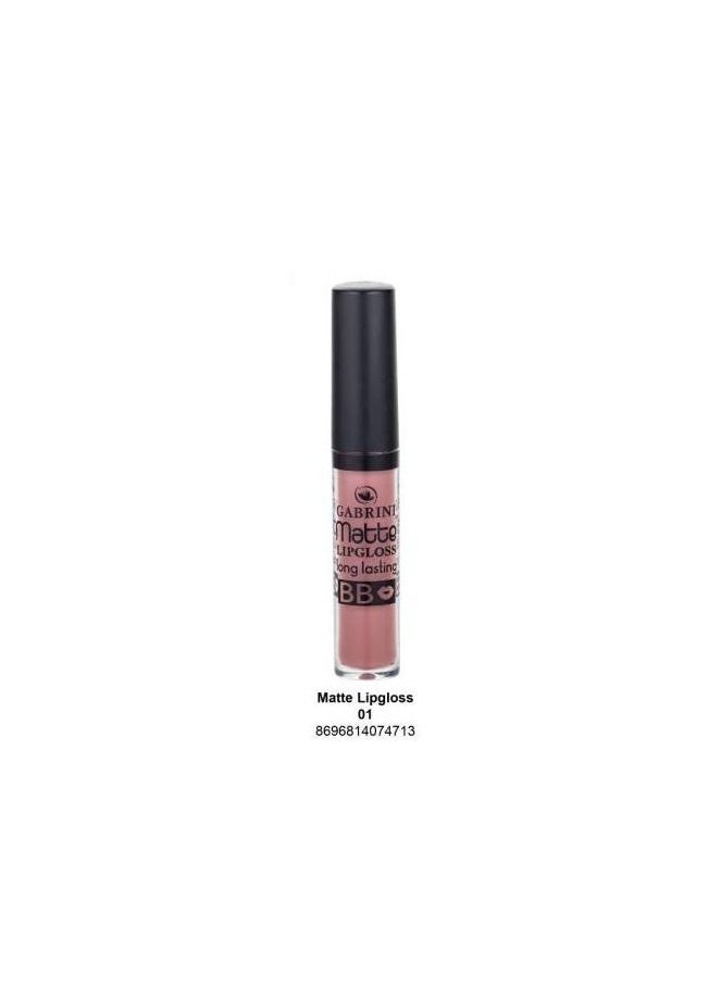 GABRINI Gabrini	Matte Lipgloss Long Lasting BB - 01 