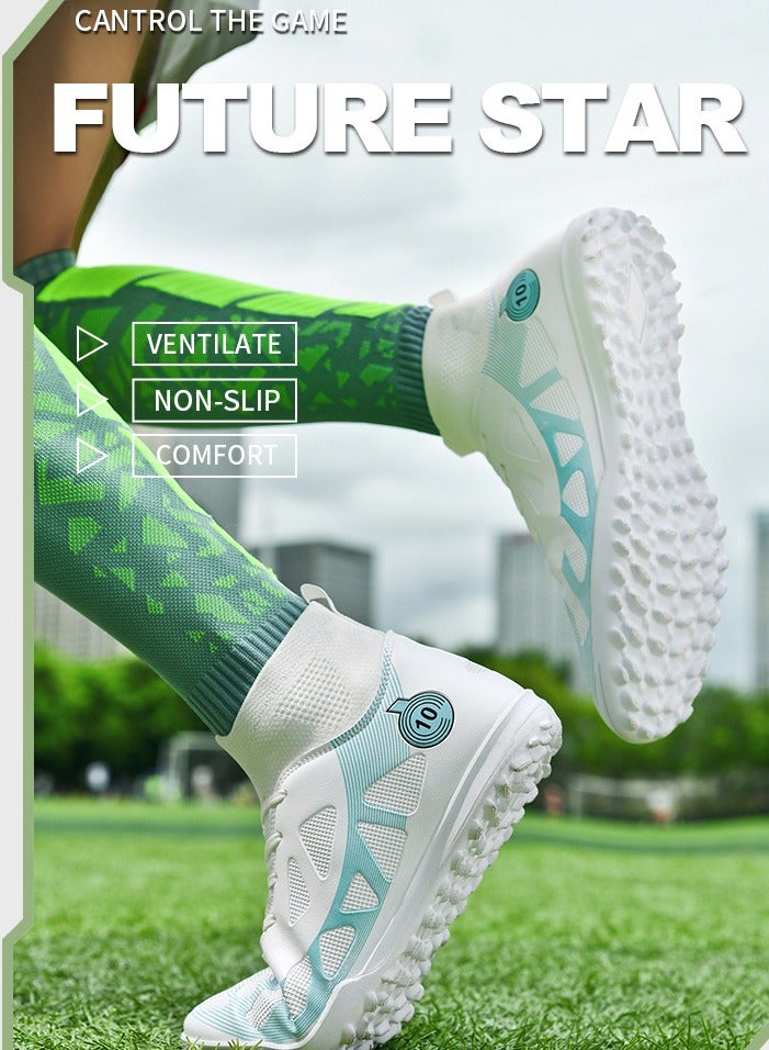 KUYING New High-Top Non-Slip Football Shoes  - Image 3