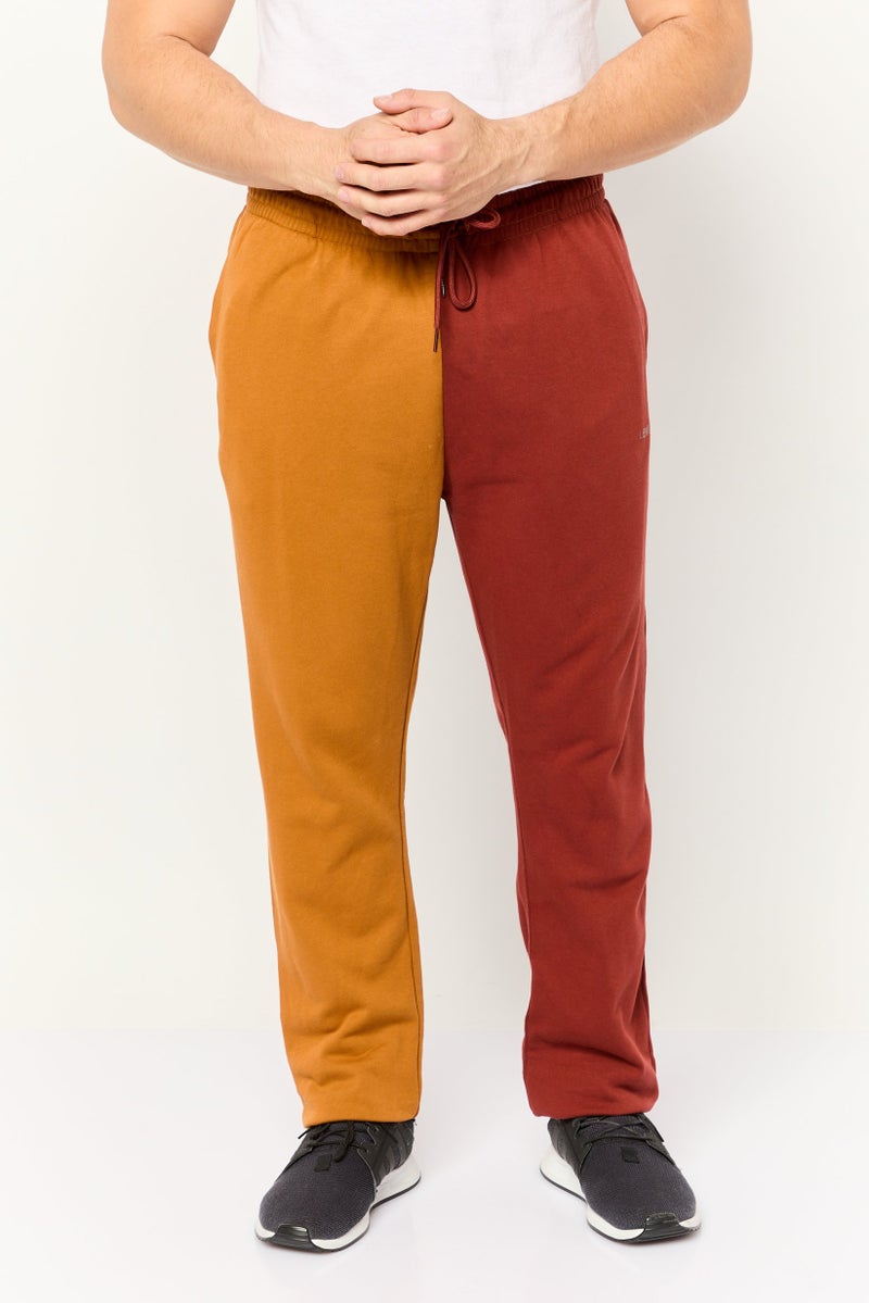 Levi's Men Regular Fit Two Tone Jogger Pants,Brown  - Image 1